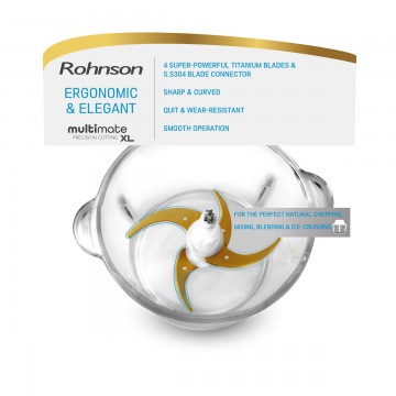 Rohnson R-5120 Πολυκόπτης Multi 700W με Δοχείο 2lt